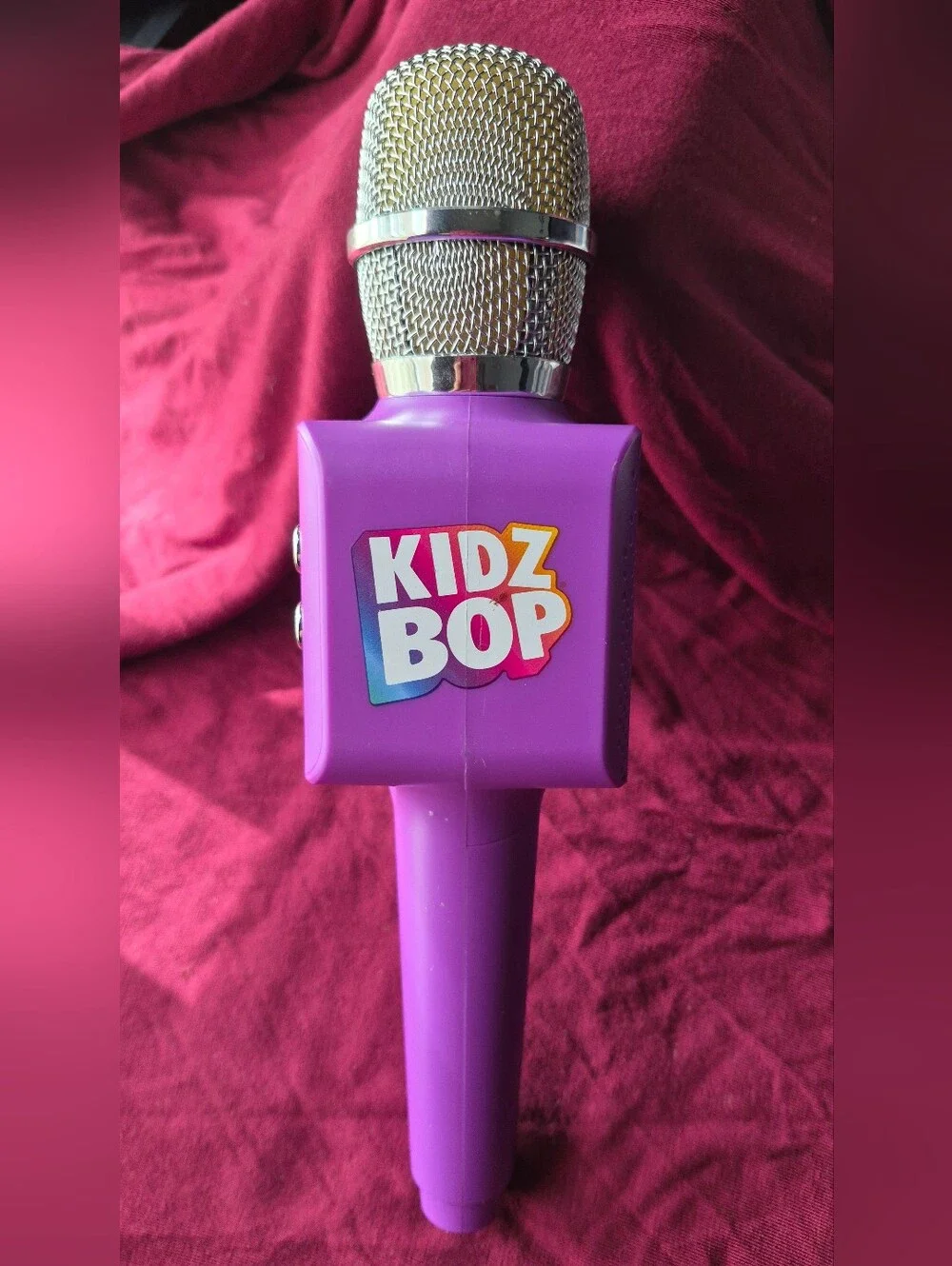 Kidz Bop Bluetooth Karaoke Microphone Purple Move2Play Like NEW